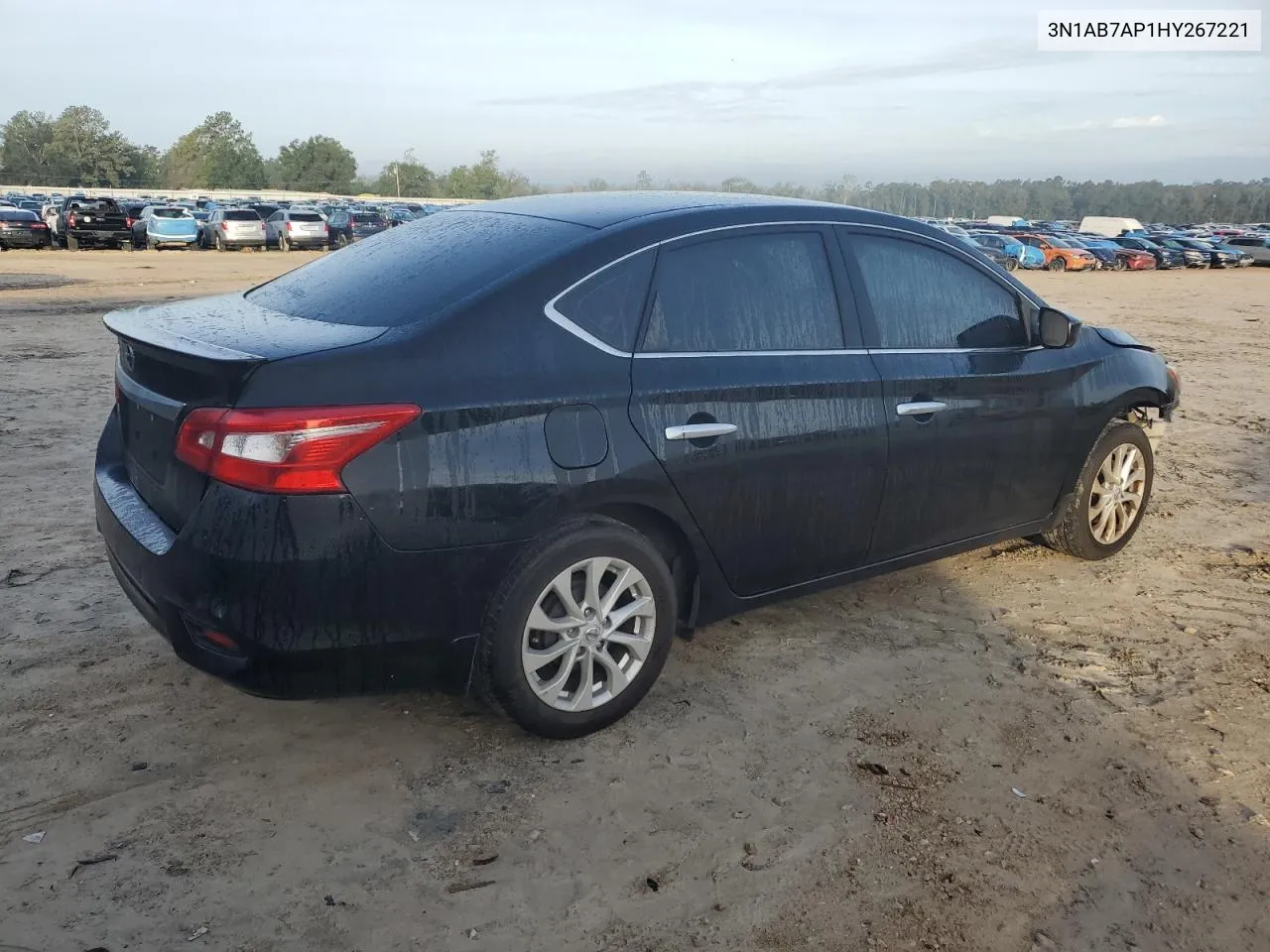 2017 Nissan Sentra S VIN: 3N1AB7AP1HY267221 Lot: 79746584