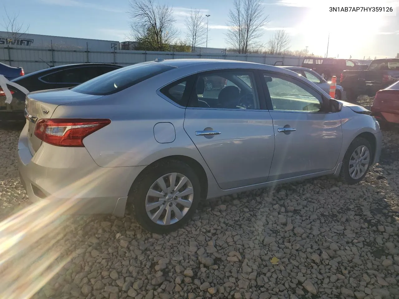 2017 Nissan Sentra S VIN: 3N1AB7AP7HY359126 Lot: 79765764