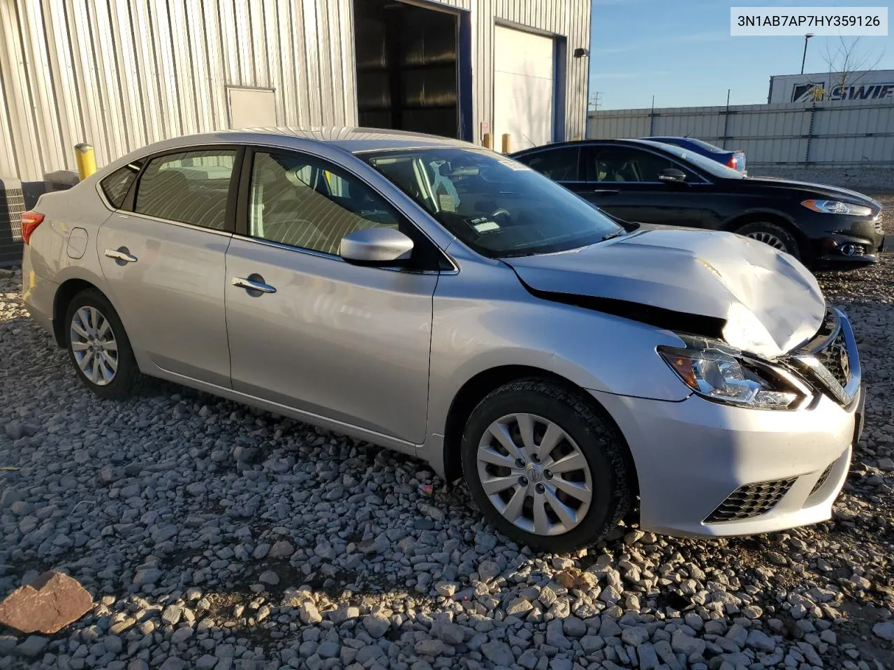 2017 Nissan Sentra S VIN: 3N1AB7AP7HY359126 Lot: 79765764