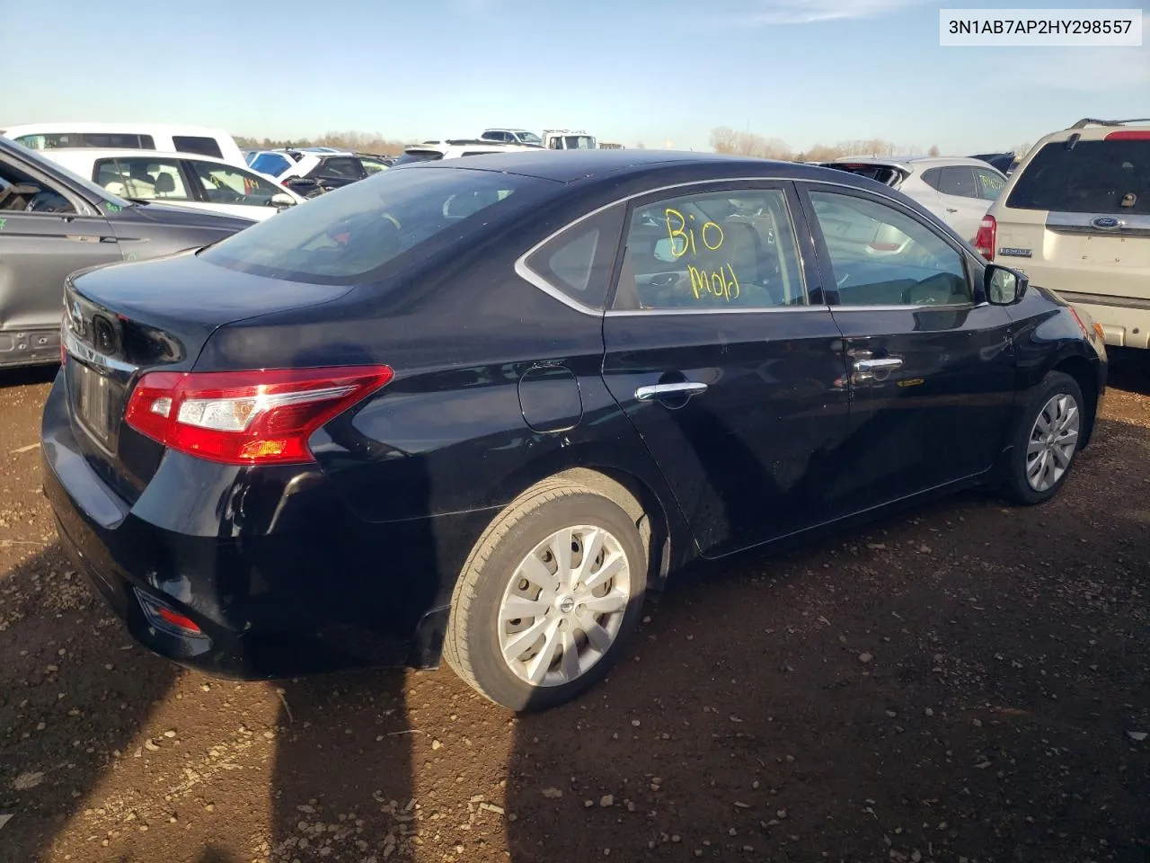 2017 Nissan Sentra S VIN: 3N1AB7AP2HY298557 Lot: 79932774