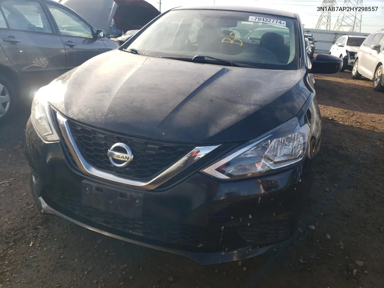 2017 Nissan Sentra S VIN: 3N1AB7AP2HY298557 Lot: 79932774