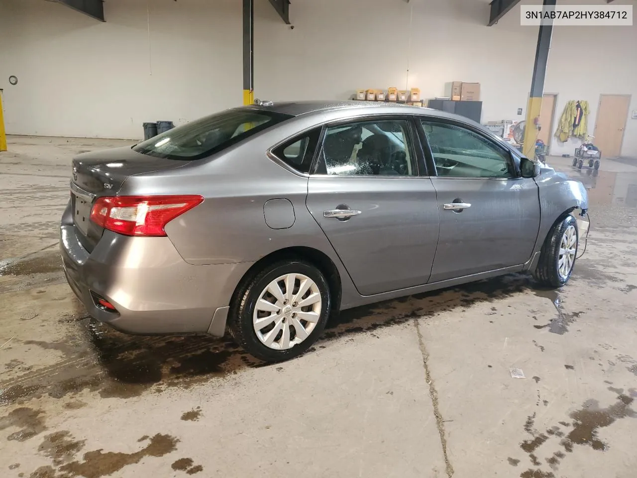 2017 Nissan Sentra S VIN: 3N1AB7AP2HY384712 Lot: 80058844