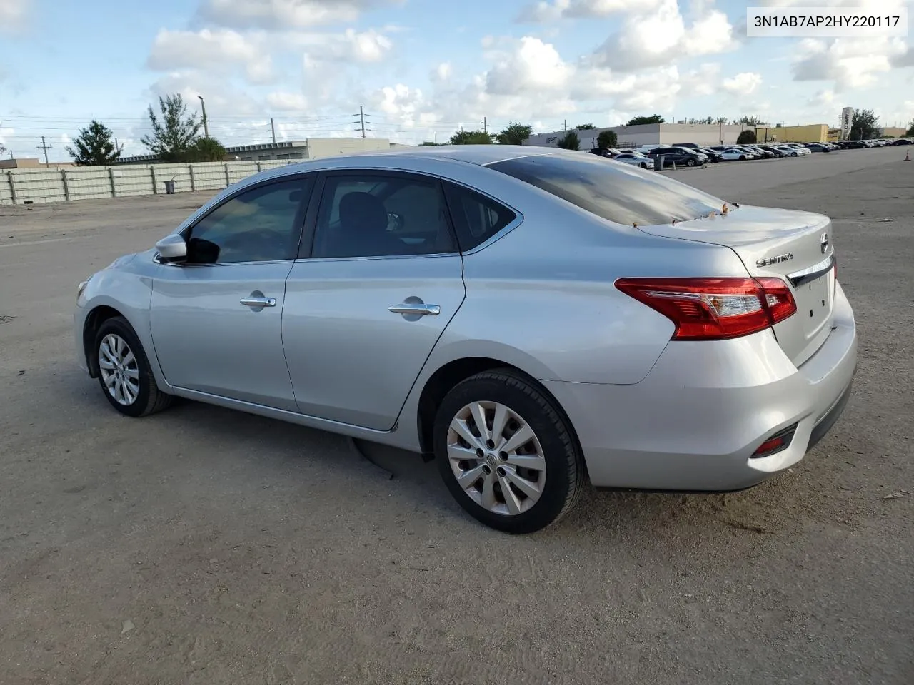 2017 Nissan Sentra S VIN: 3N1AB7AP2HY220117 Lot: 80246674