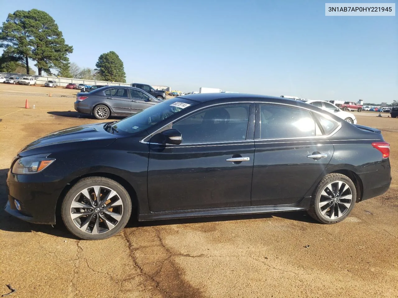 2017 Nissan Sentra S VIN: 3N1AB7AP0HY221945 Lot: 80278114