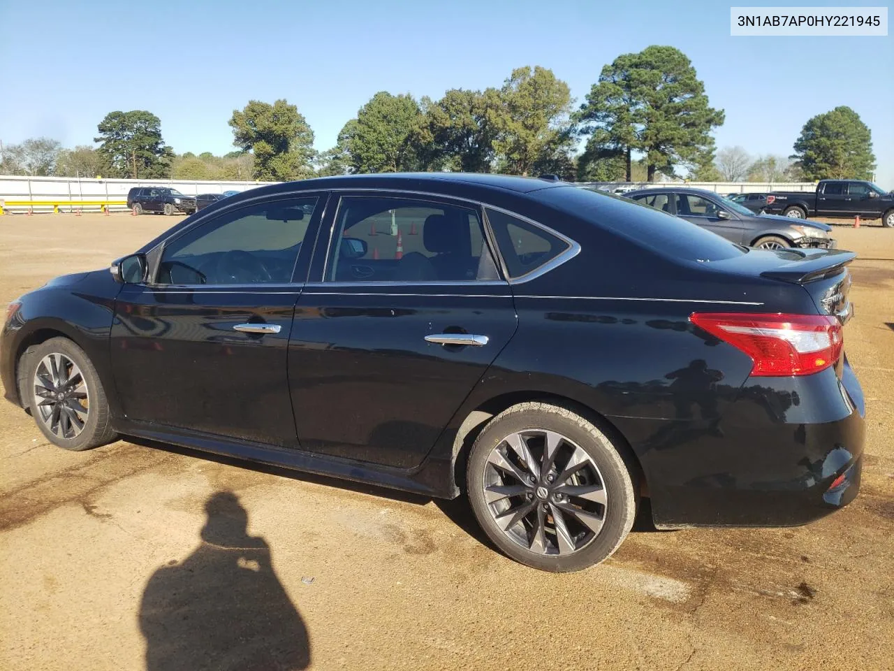 2017 Nissan Sentra S VIN: 3N1AB7AP0HY221945 Lot: 80278114