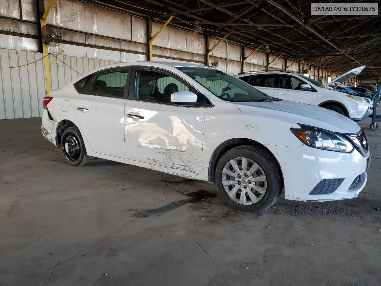 2017 Nissan Sentra S VIN: 3N1AB7AP6HY328675 Lot: 80636694