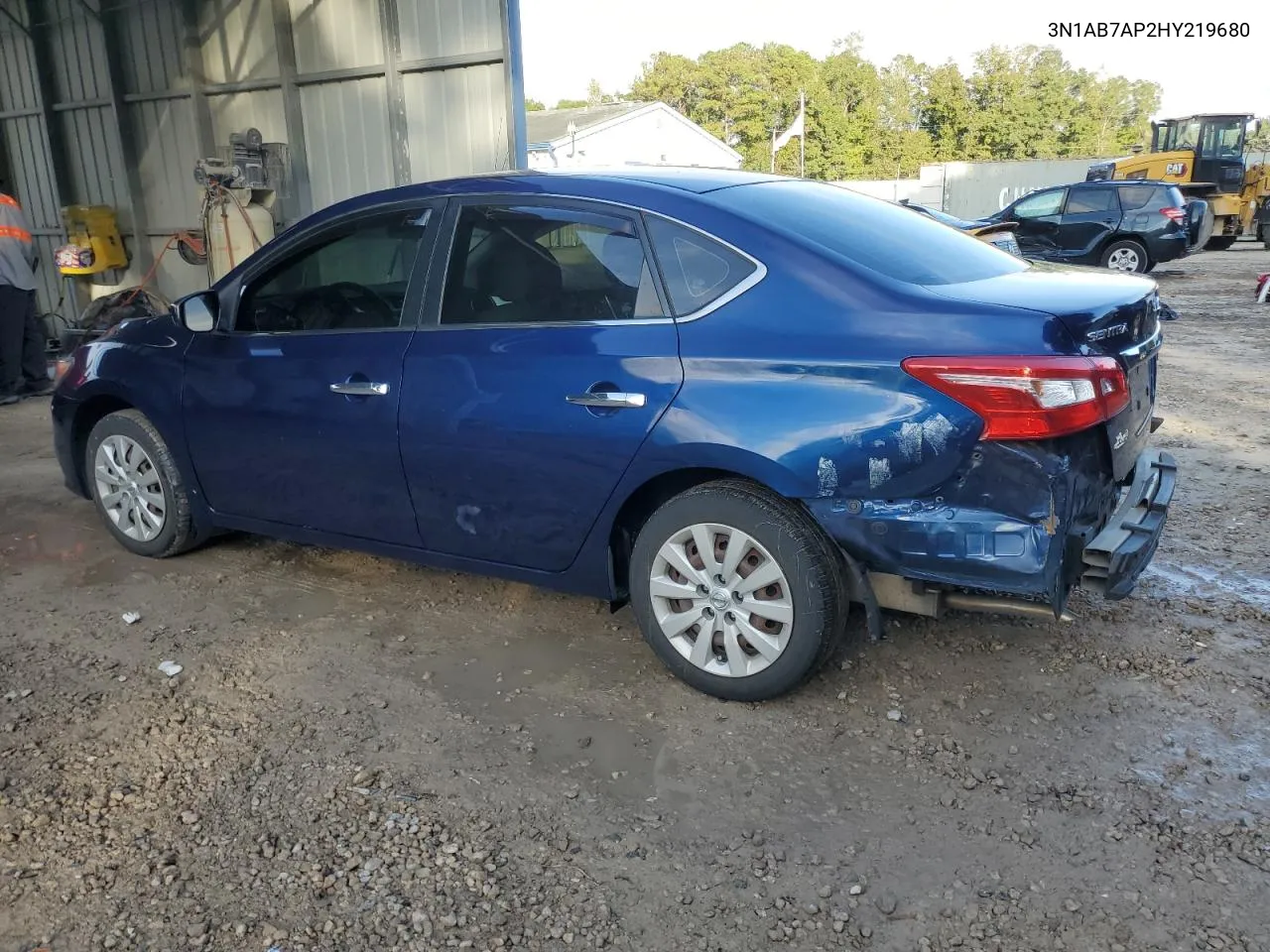 2017 Nissan Sentra S VIN: 3N1AB7AP2HY219680 Lot: 80756464