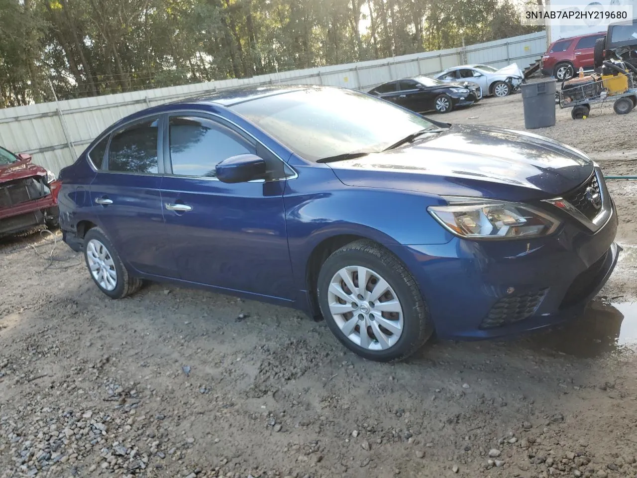 2017 Nissan Sentra S VIN: 3N1AB7AP2HY219680 Lot: 80756464