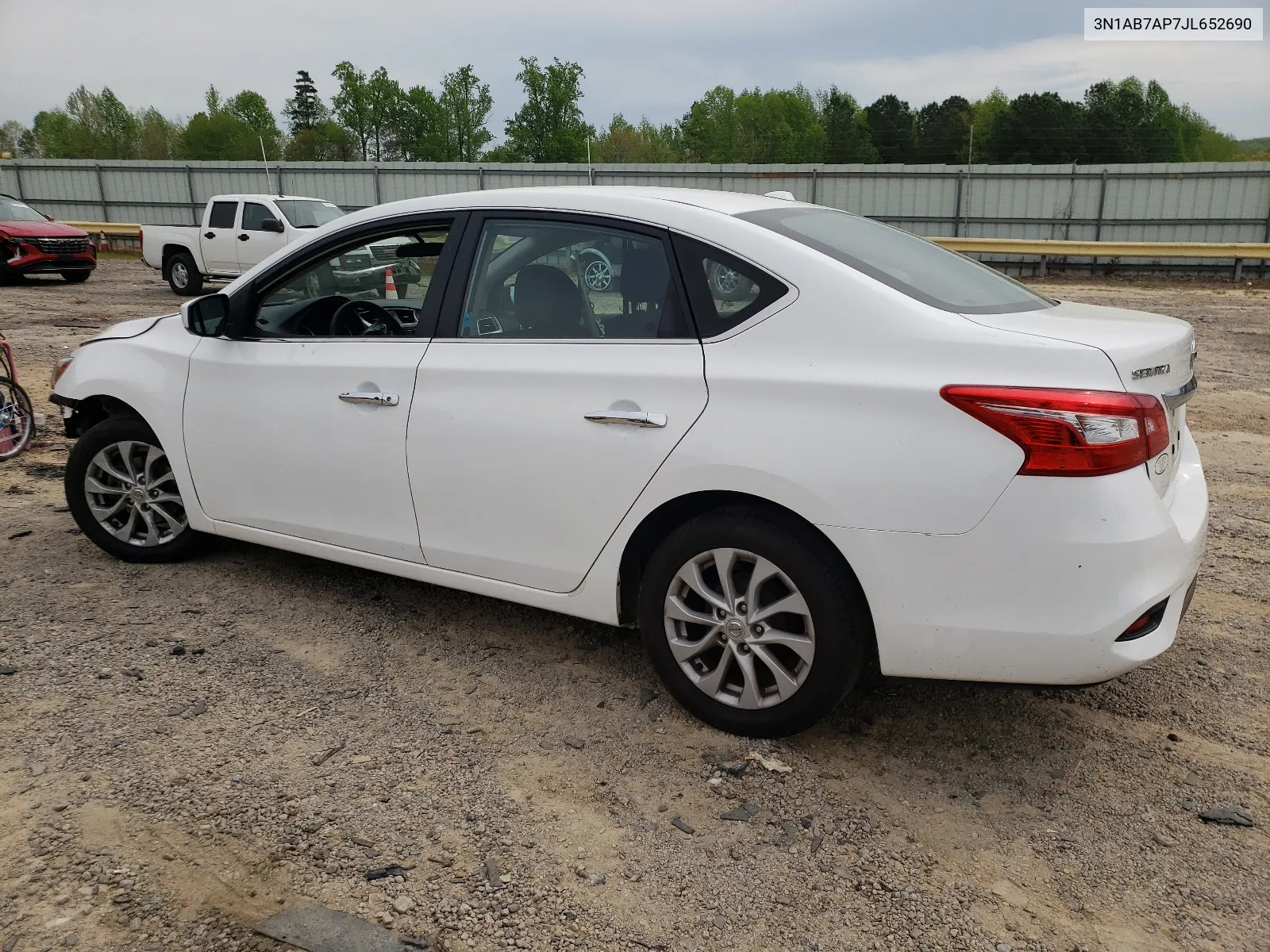 2018 Nissan Sentra S VIN: 3N1AB7AP7JL652690 Lot: 51013254