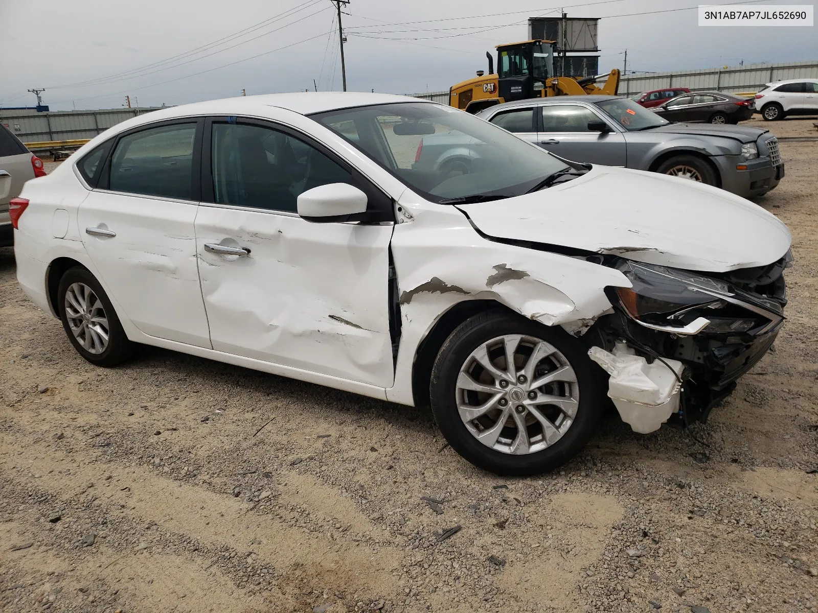 2018 Nissan Sentra S VIN: 3N1AB7AP7JL652690 Lot: 51013254