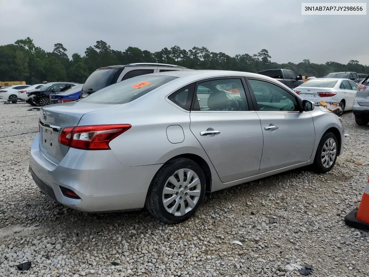 3N1AB7AP7JY298656 2018 Nissan Sentra S