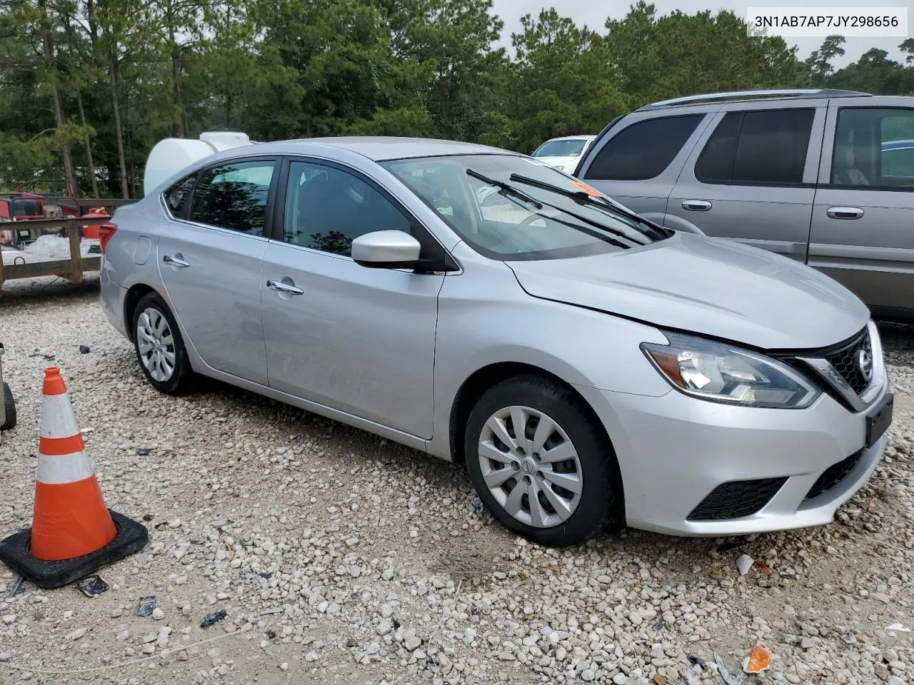 2018 Nissan Sentra S VIN: 3N1AB7AP7JY298656 Lot: 53811144