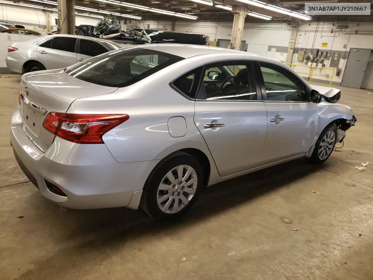 2018 Nissan Sentra S VIN: 3N1AB7AP1JY210667 Lot: 54133884