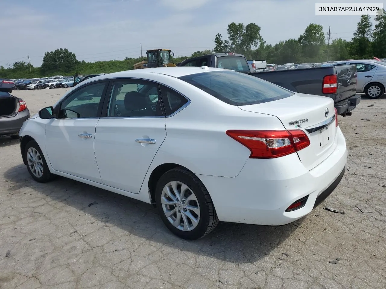 2018 Nissan Sentra S VIN: 3N1AB7AP2JL647929 Lot: 55308544