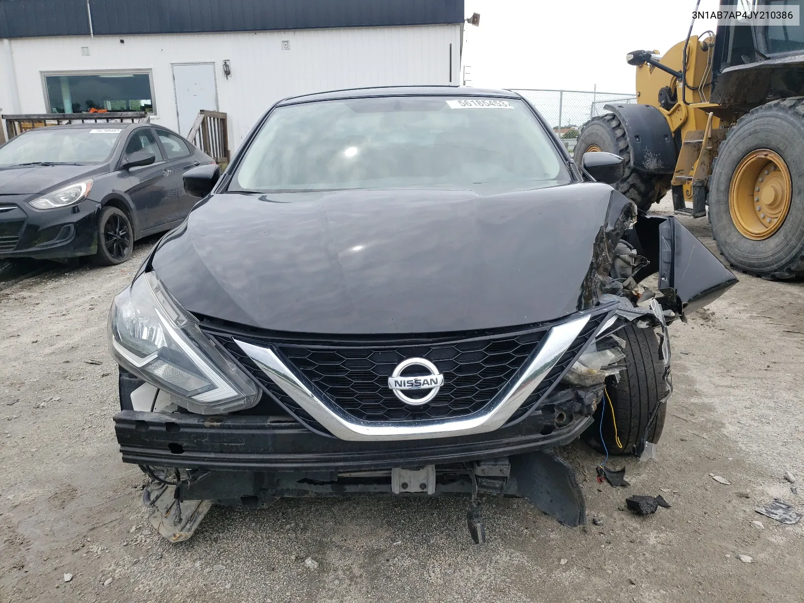 2018 Nissan Sentra S VIN: 3N1AB7AP4JY210386 Lot: 56185453