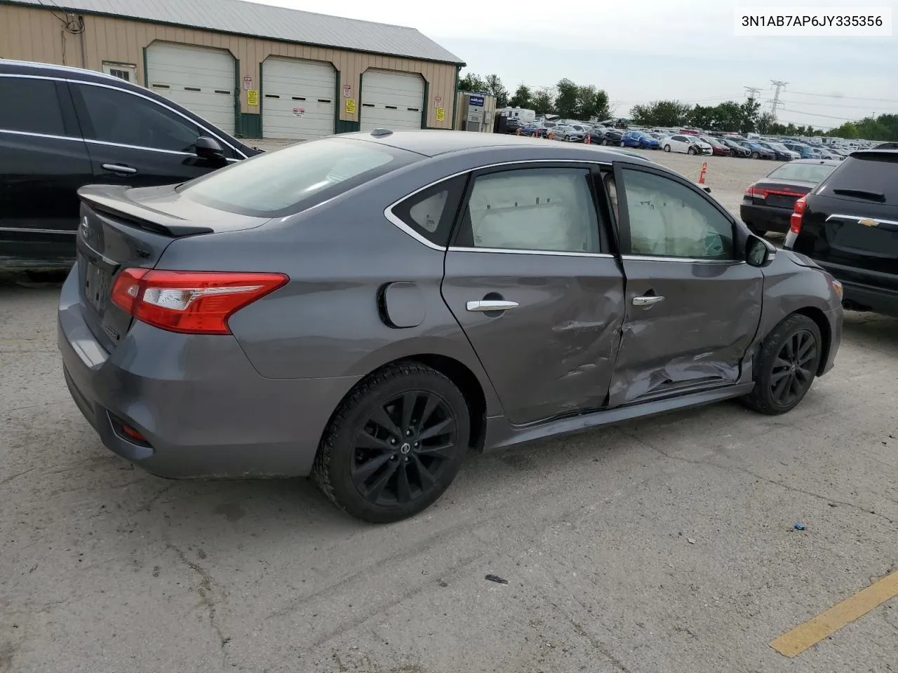 2018 Nissan Sentra S VIN: 3N1AB7AP6JY335356 Lot: 56259794