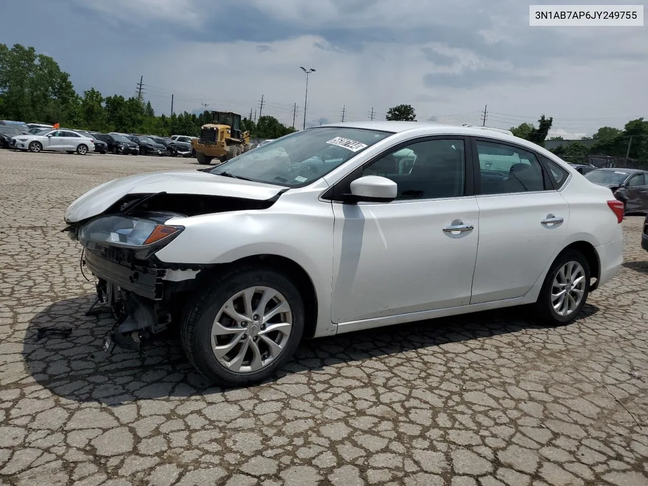 2018 Nissan Sentra S VIN: 3N1AB7AP6JY249755 Lot: 56287144