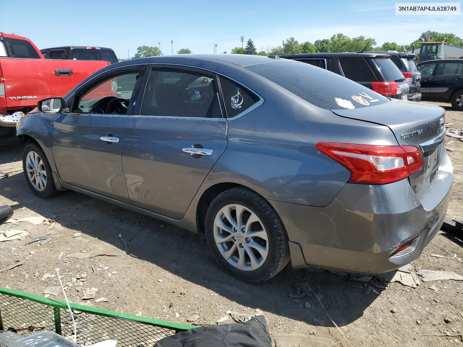 2018 Nissan Sentra S VIN: 3N1AB7AP4JL628749 Lot: 56615434