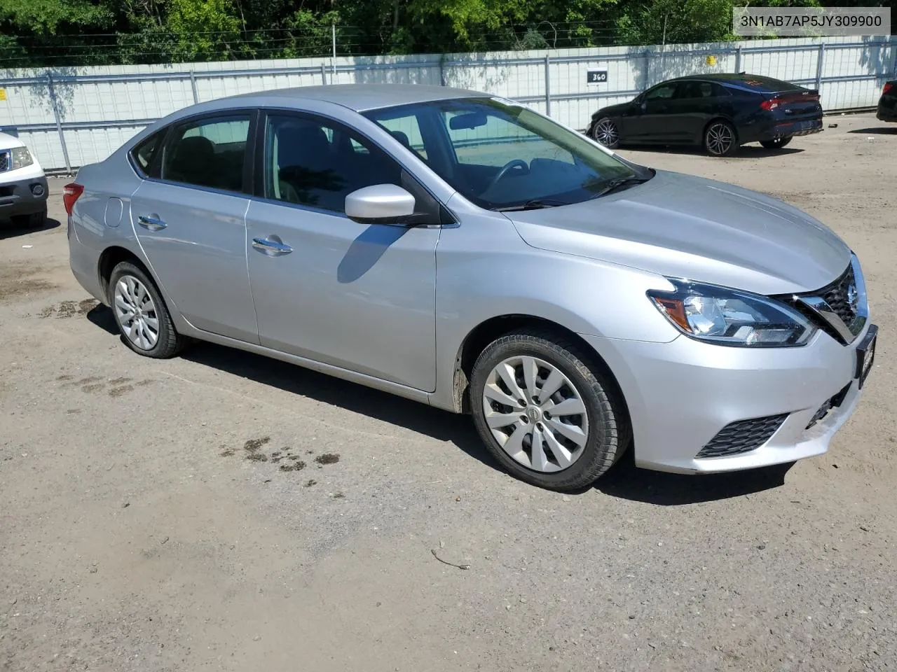 2018 Nissan Sentra S VIN: 3N1AB7AP5JY309900 Lot: 57299914