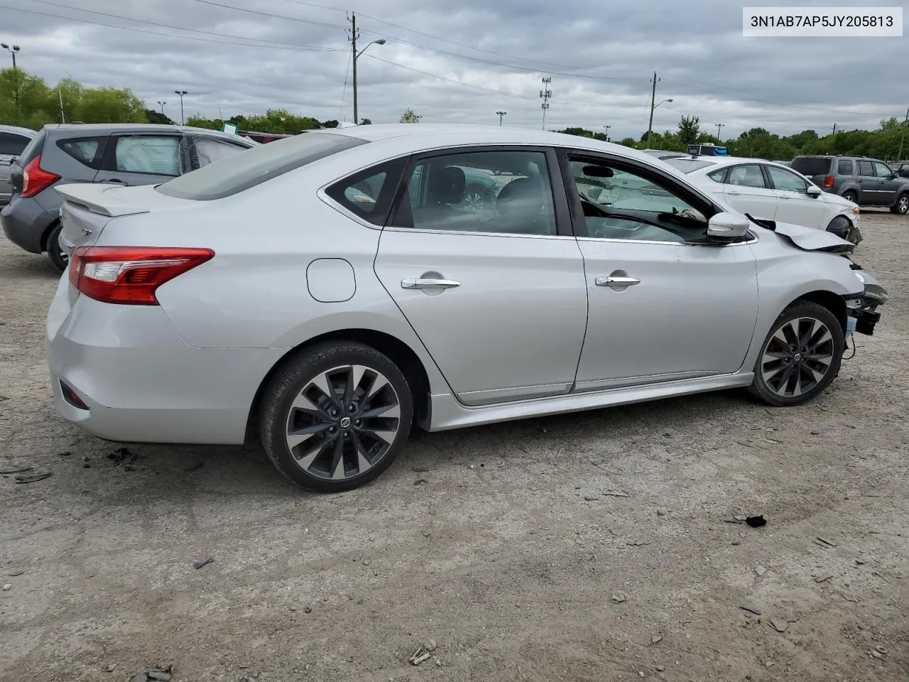 2018 Nissan Sentra S VIN: 3N1AB7AP5JY205813 Lot: 58060544