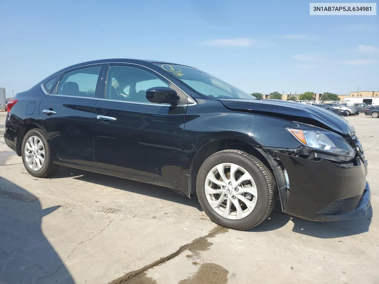 2018 Nissan Sentra S VIN: 3N1AB7AP5JL634981 Lot: 58577844