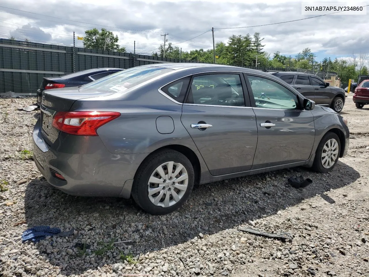 2018 Nissan Sentra S VIN: 3N1AB7AP5JY234860 Lot: 59325974