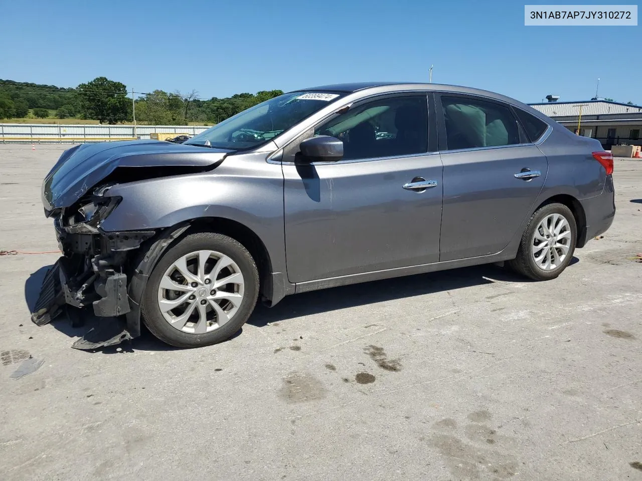 2018 Nissan Sentra S VIN: 3N1AB7AP7JY310272 Lot: 60399474