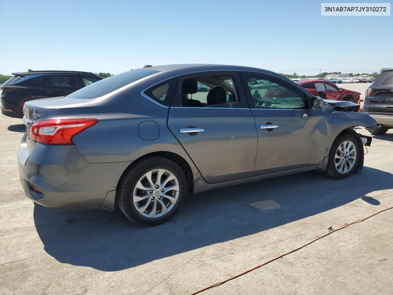 2018 Nissan Sentra S VIN: 3N1AB7AP7JY310272 Lot: 60399474