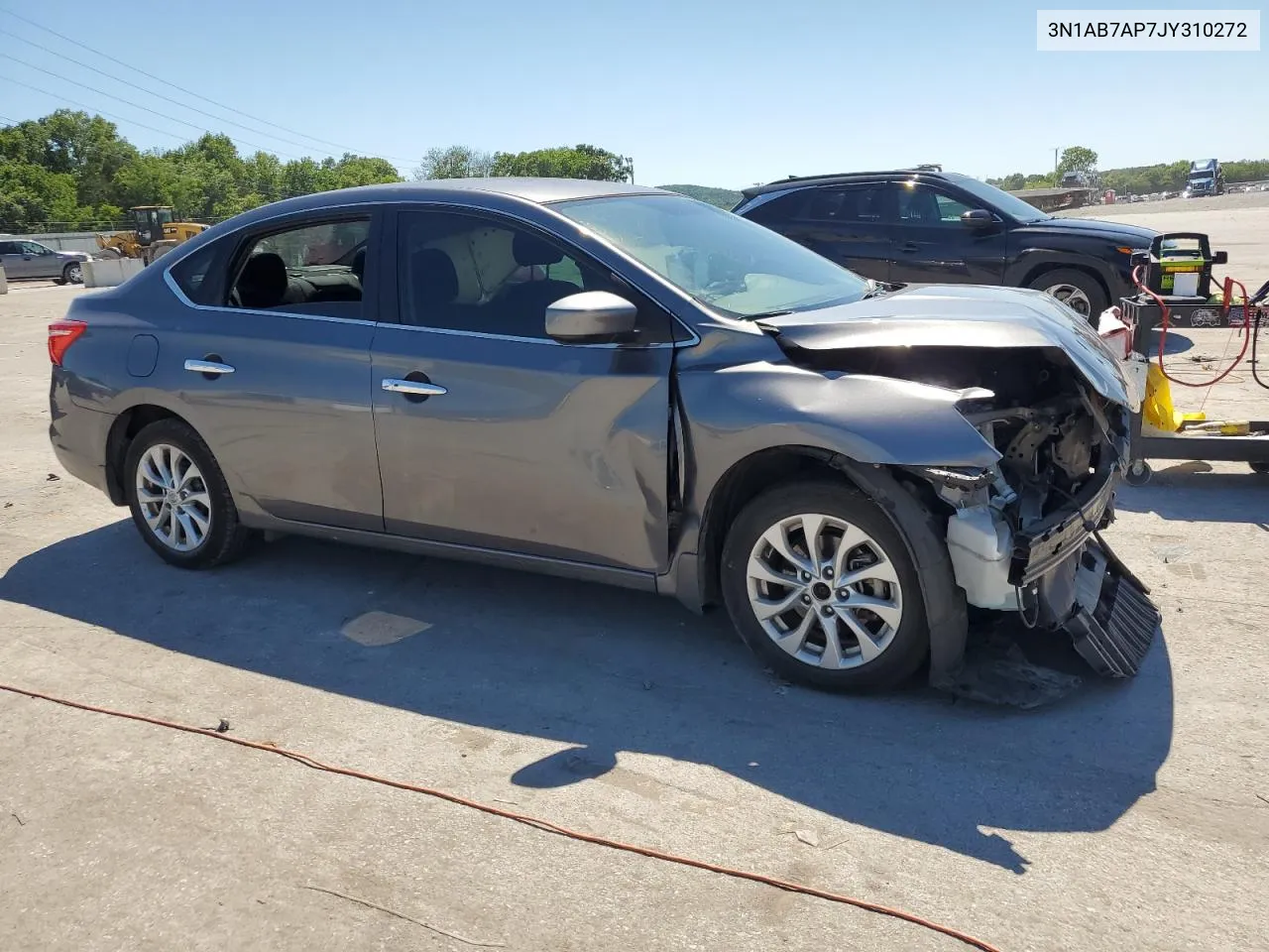 2018 Nissan Sentra S VIN: 3N1AB7AP7JY310272 Lot: 60399474