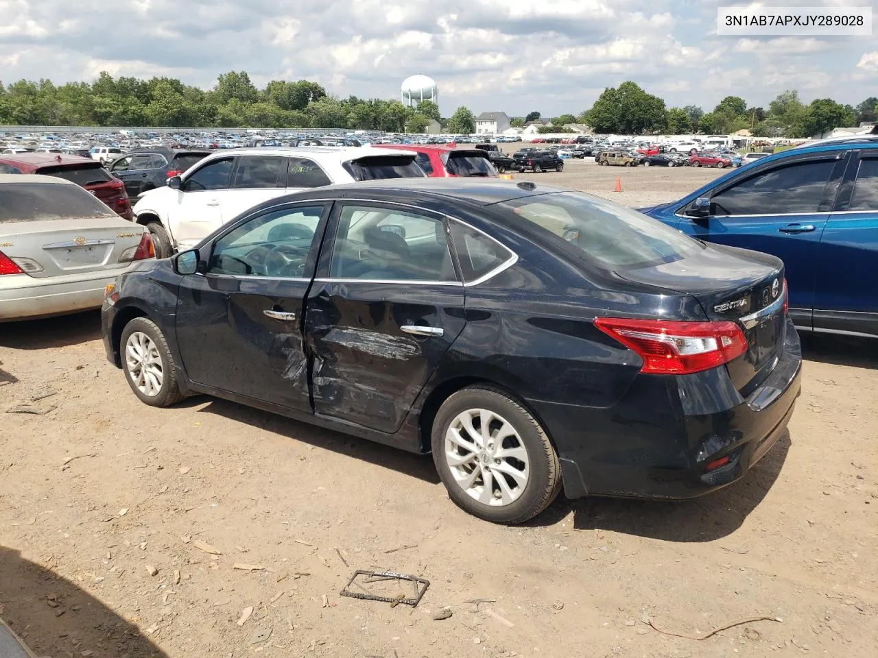 2018 Nissan Sentra S VIN: 3N1AB7APXJY289028 Lot: 60481574