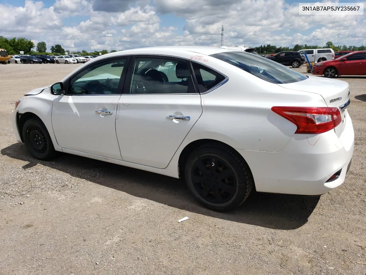 2018 Nissan Sentra S VIN: 3N1AB7AP5JY235667 Lot: 61032074