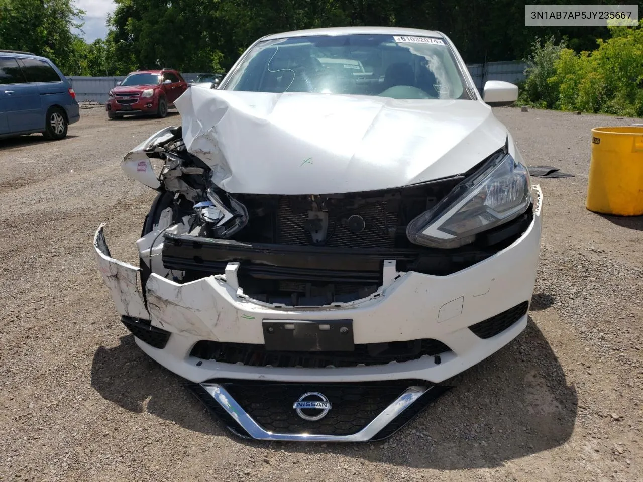 3N1AB7AP5JY235667 2018 Nissan Sentra S