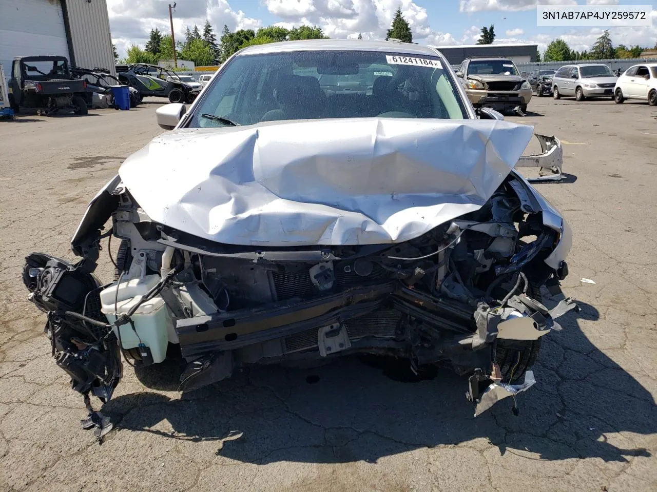 2018 Nissan Sentra S VIN: 3N1AB7AP4JY259572 Lot: 61241184