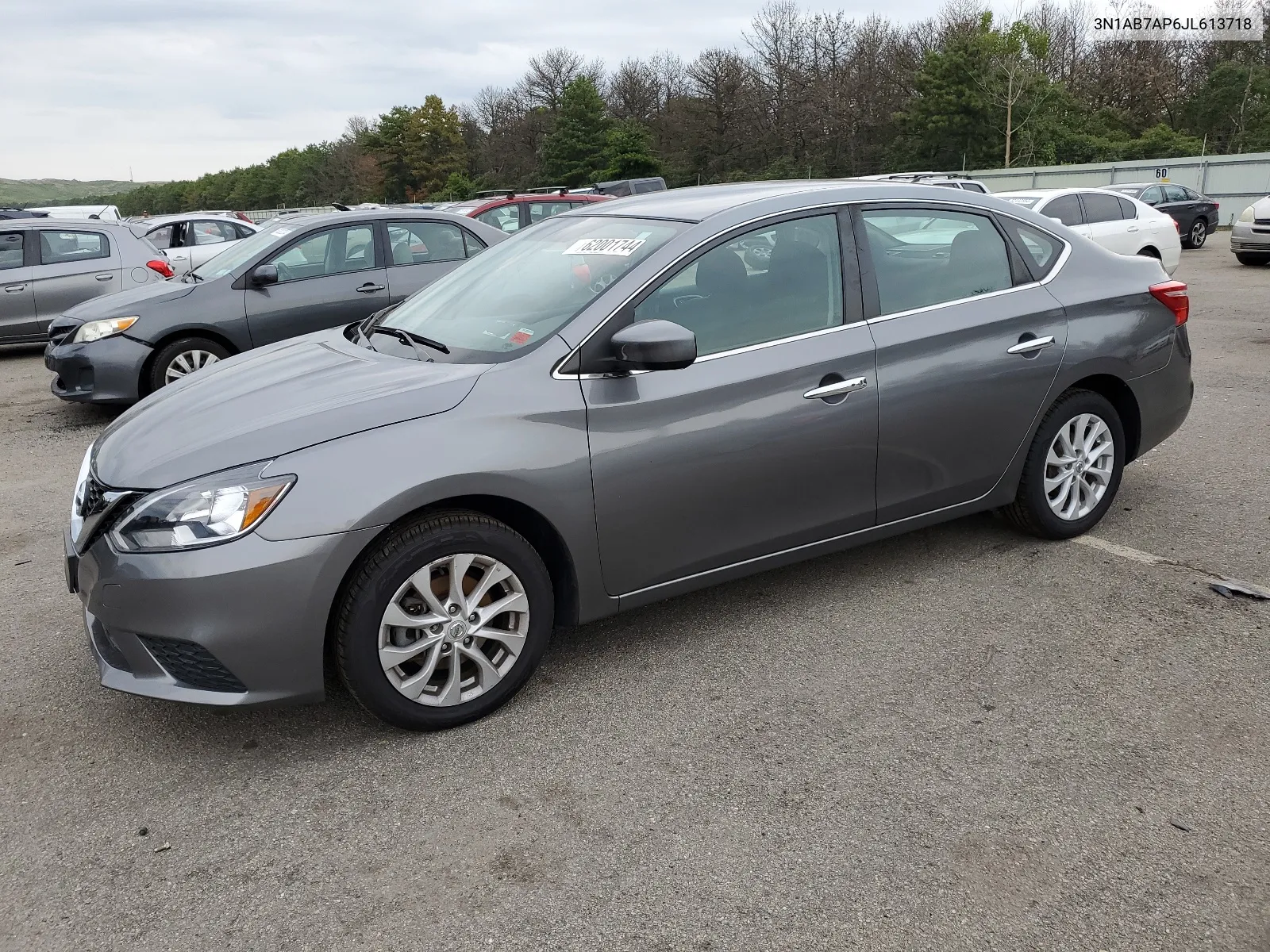 2018 Nissan Sentra S VIN: 3N1AB7AP6JL613718 Lot: 62001744