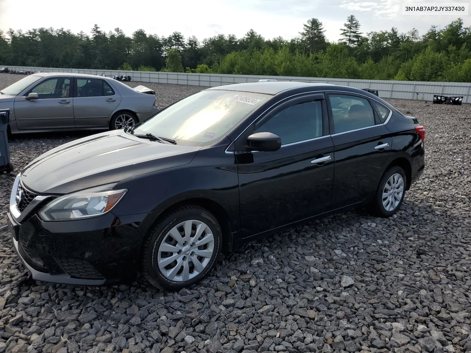 2018 Nissan Sentra S VIN: 3N1AB7AP2JY337430 Lot: 62409534