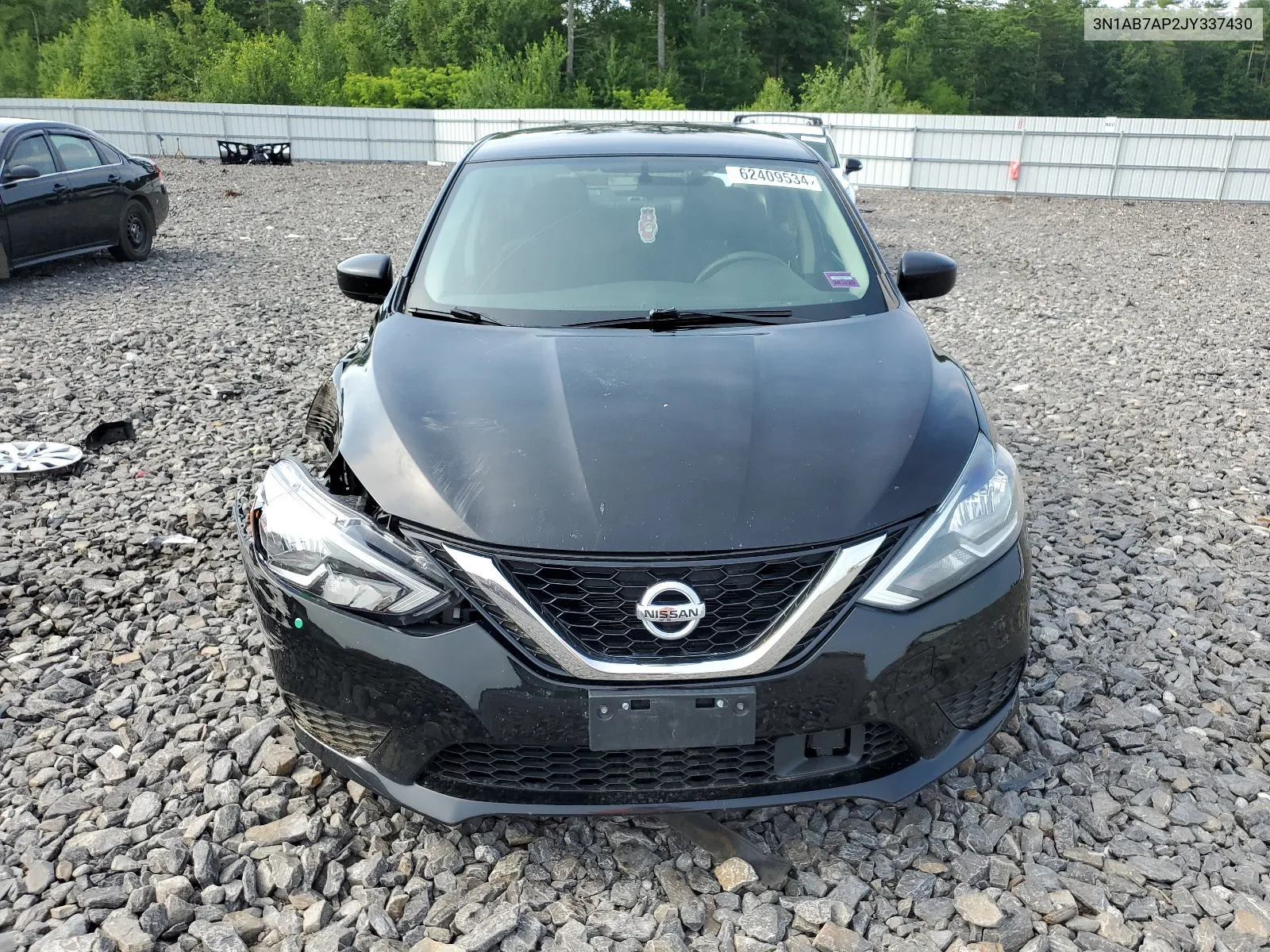 2018 Nissan Sentra S VIN: 3N1AB7AP2JY337430 Lot: 62409534