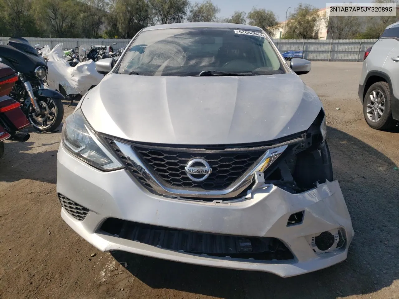 3N1AB7AP5JY320895 2018 Nissan Sentra S