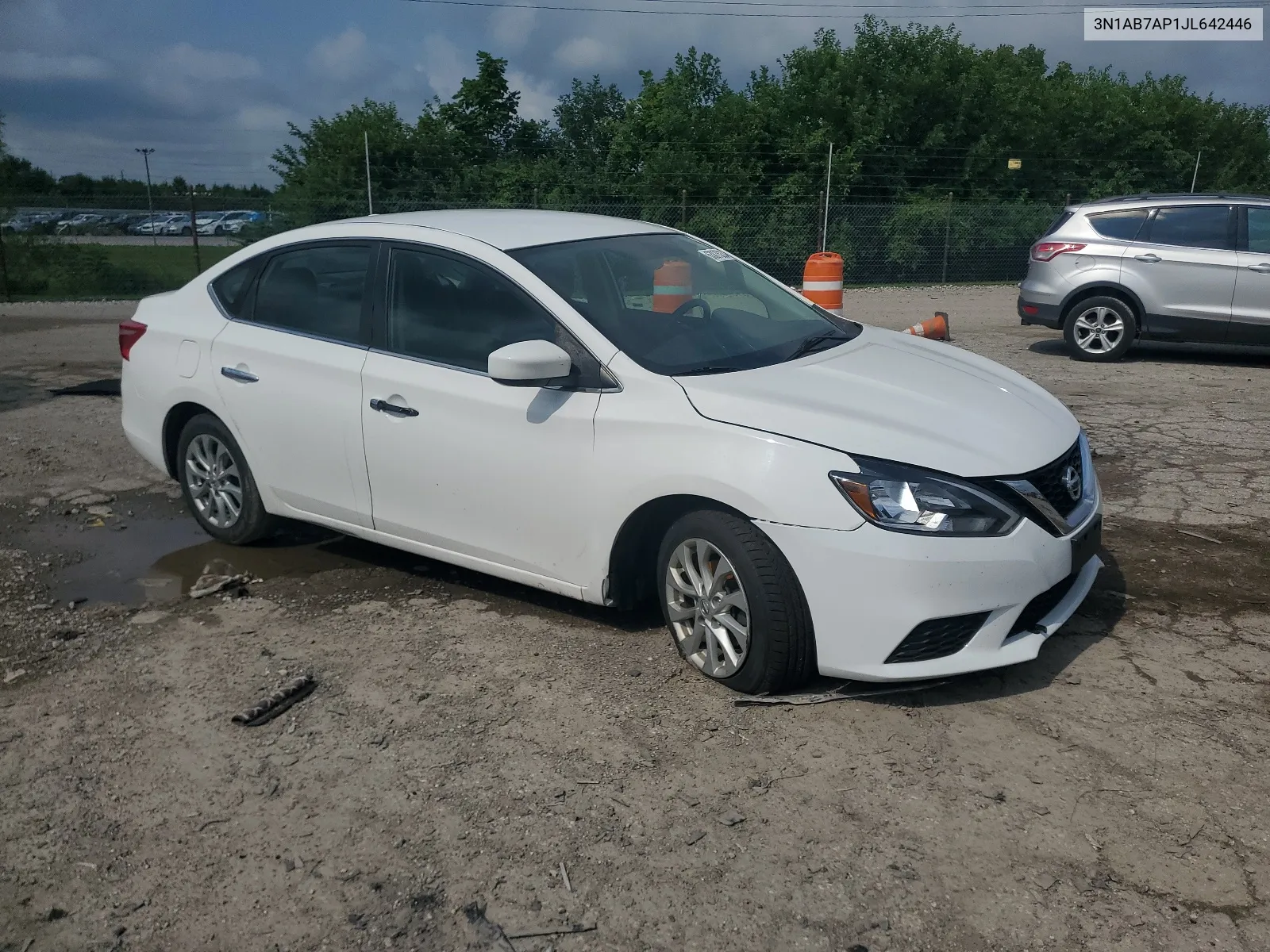 3N1AB7AP1JL642446 2018 Nissan Sentra S