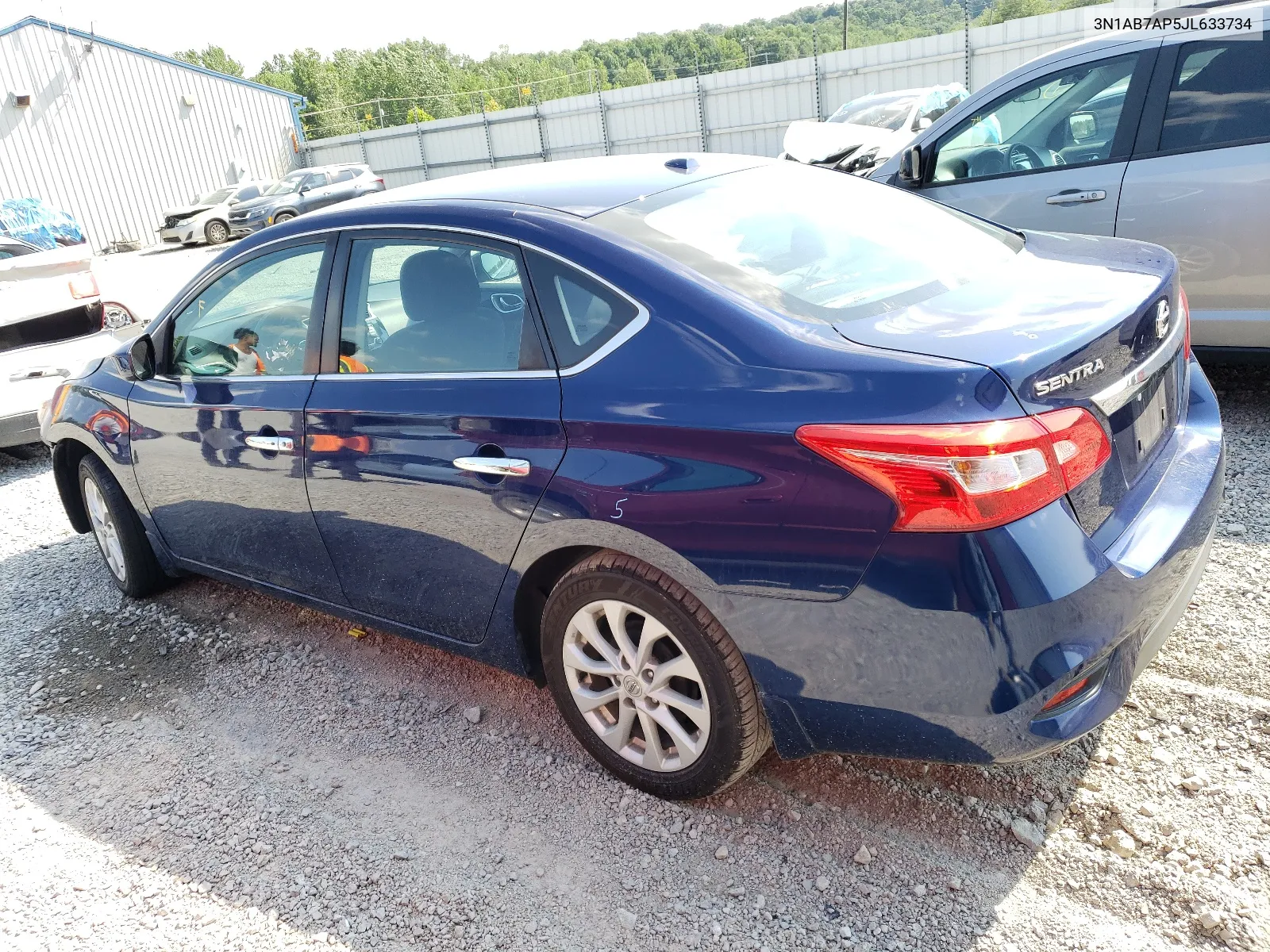 3N1AB7AP5JL633734 2018 Nissan Sentra S