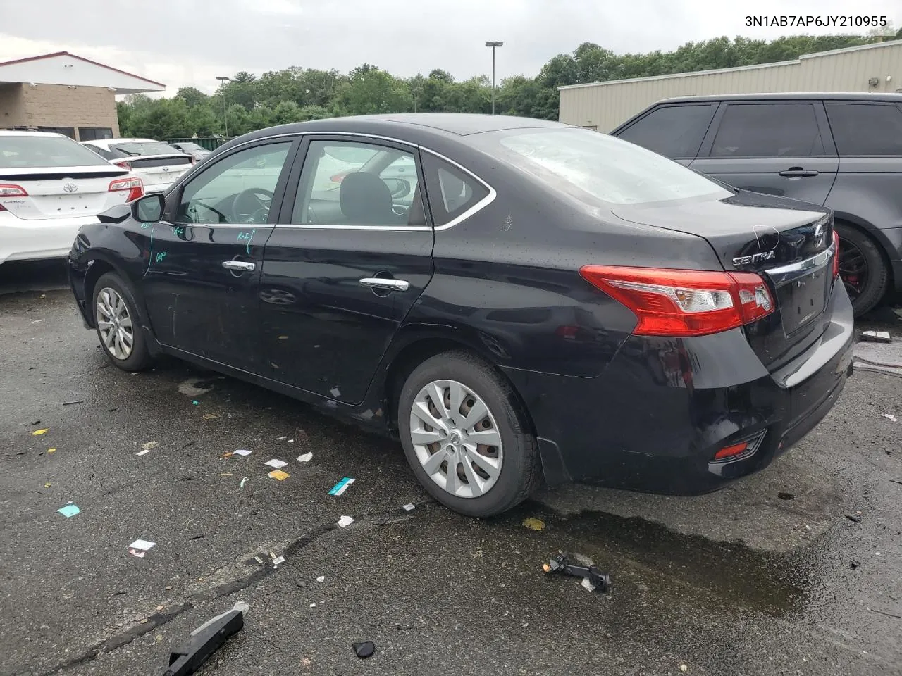 2018 Nissan Sentra S VIN: 3N1AB7AP6JY210955 Lot: 63256764