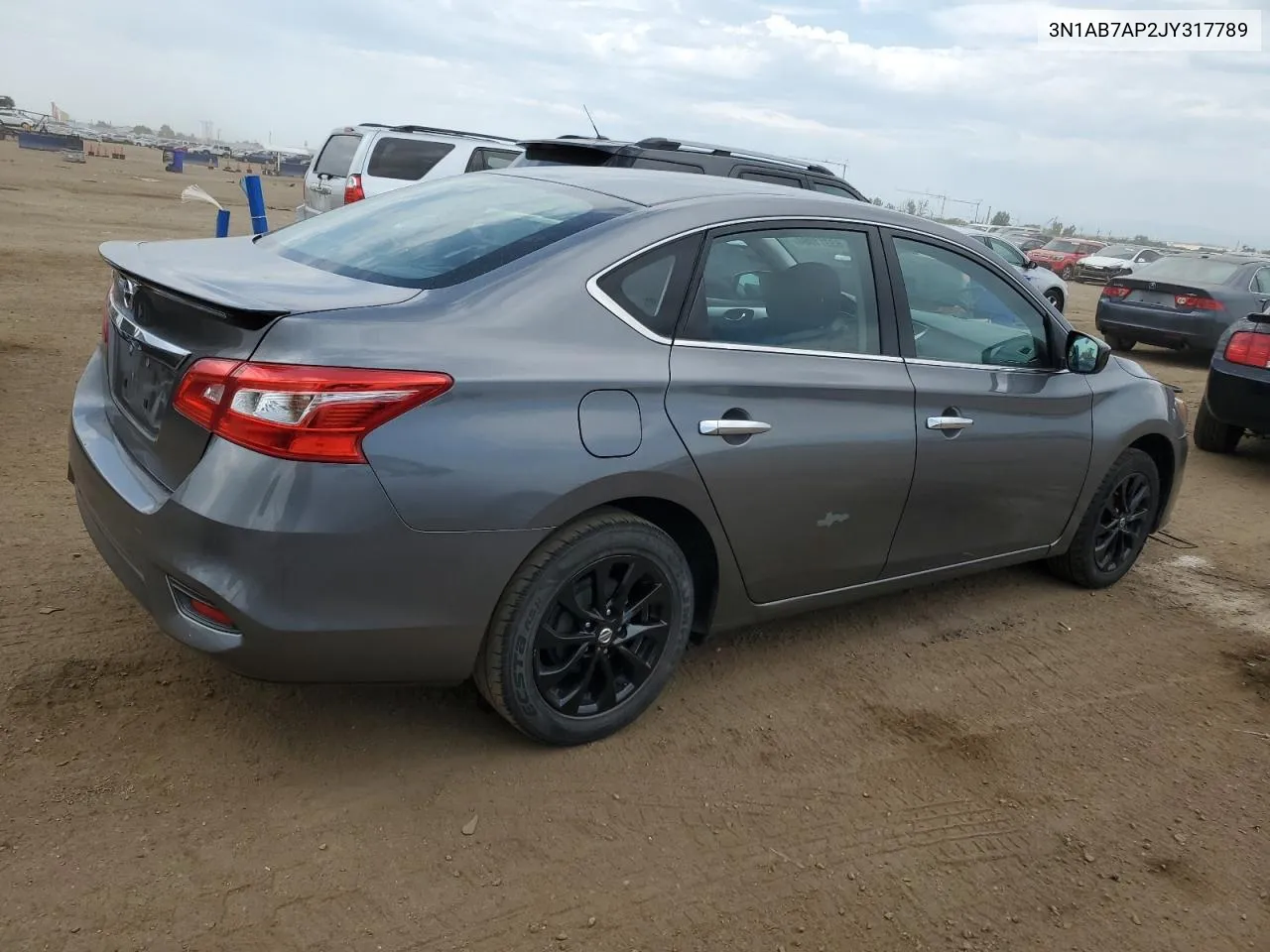 2018 Nissan Sentra S VIN: 3N1AB7AP2JY317789 Lot: 63311864