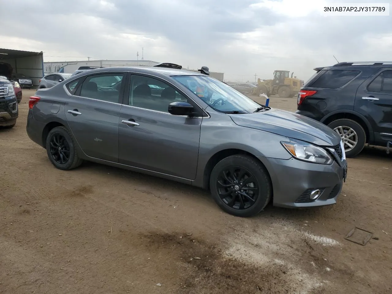 2018 Nissan Sentra S VIN: 3N1AB7AP2JY317789 Lot: 63311864