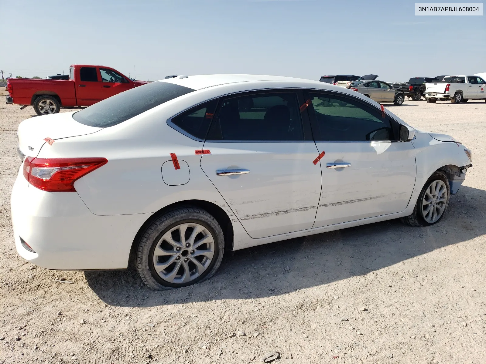 2018 Nissan Sentra S VIN: 3N1AB7AP8JL608004 Lot: 63317974