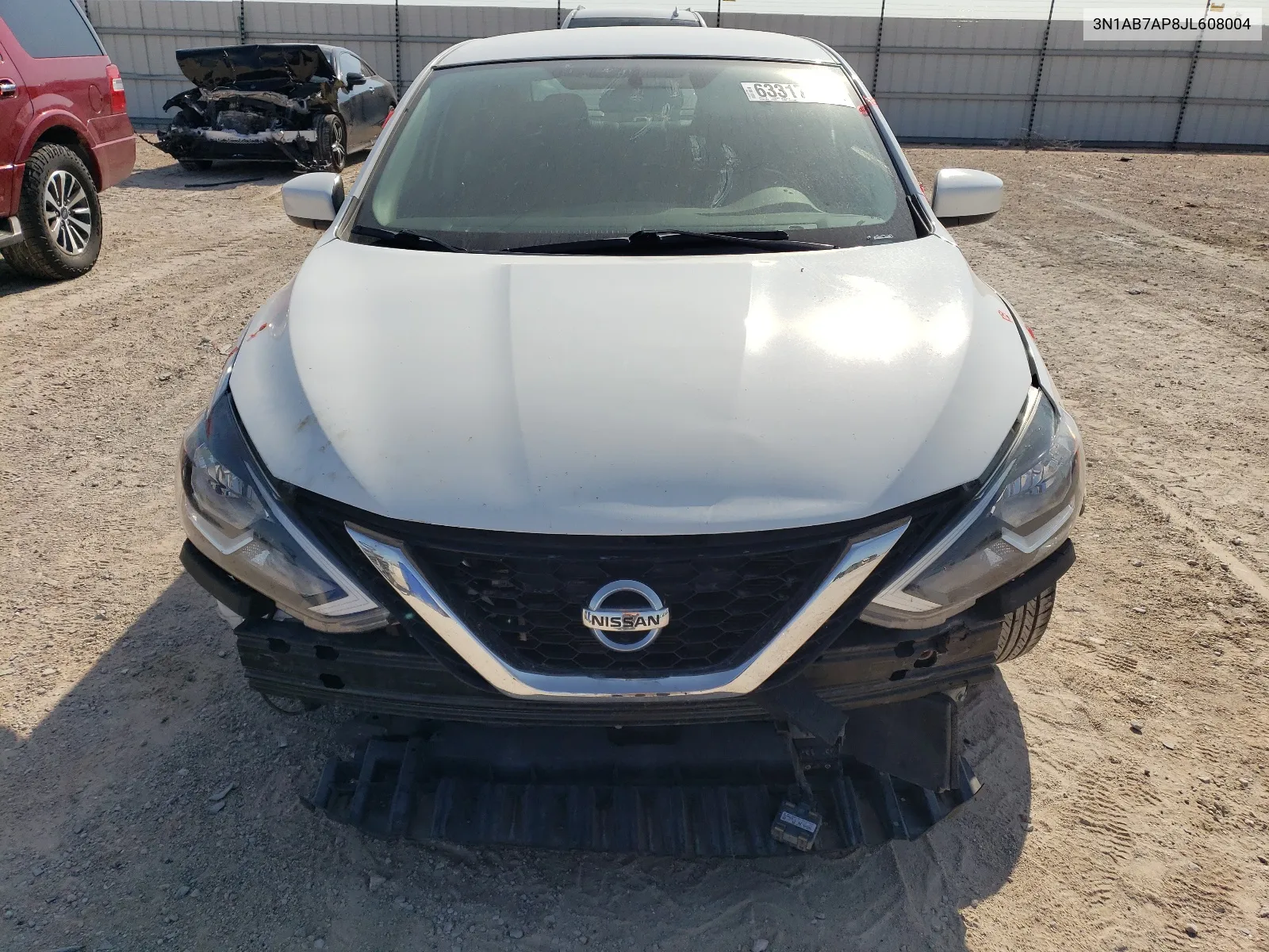 3N1AB7AP8JL608004 2018 Nissan Sentra S