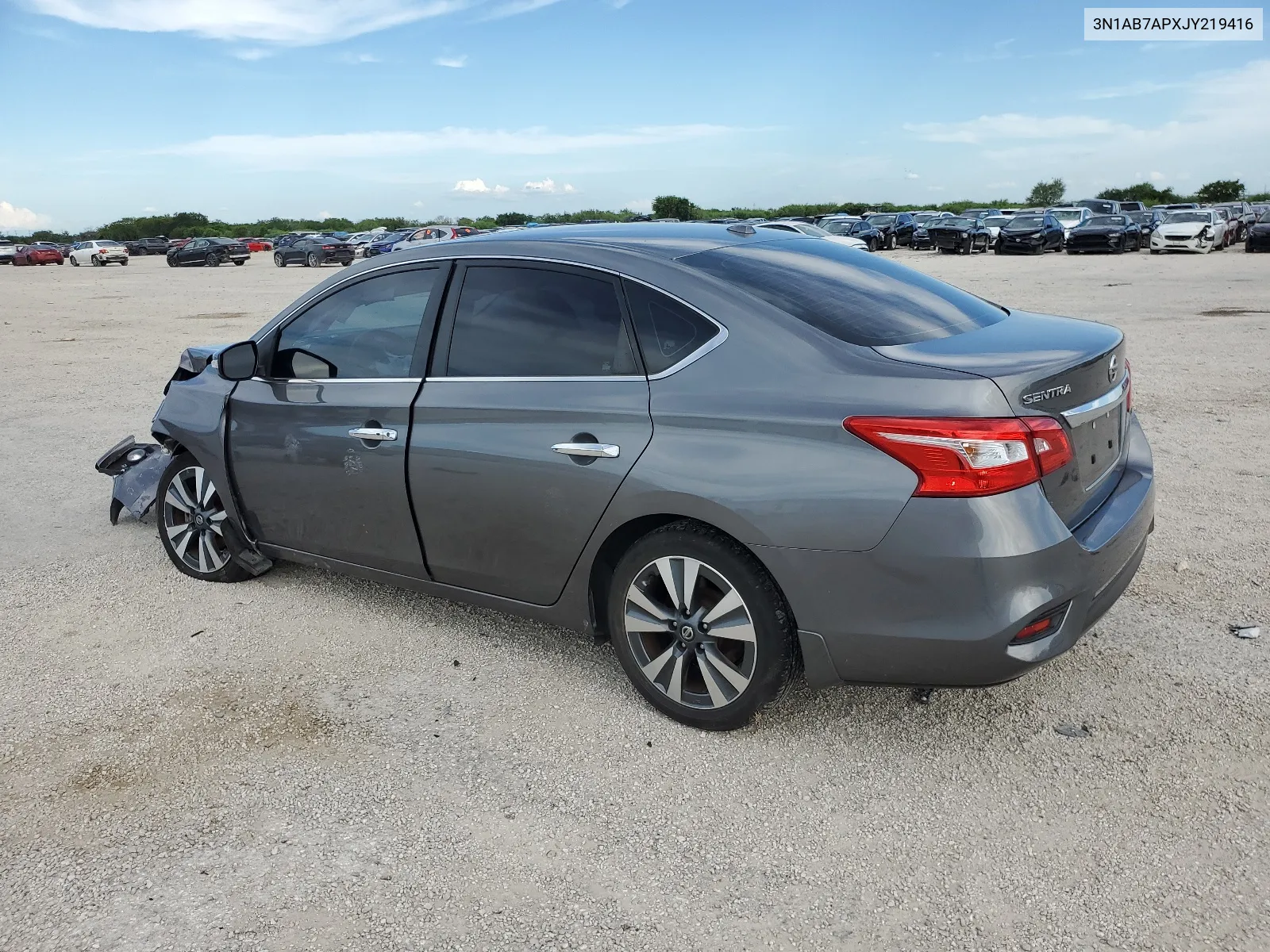 2018 Nissan Sentra S VIN: 3N1AB7APXJY219416 Lot: 63471724