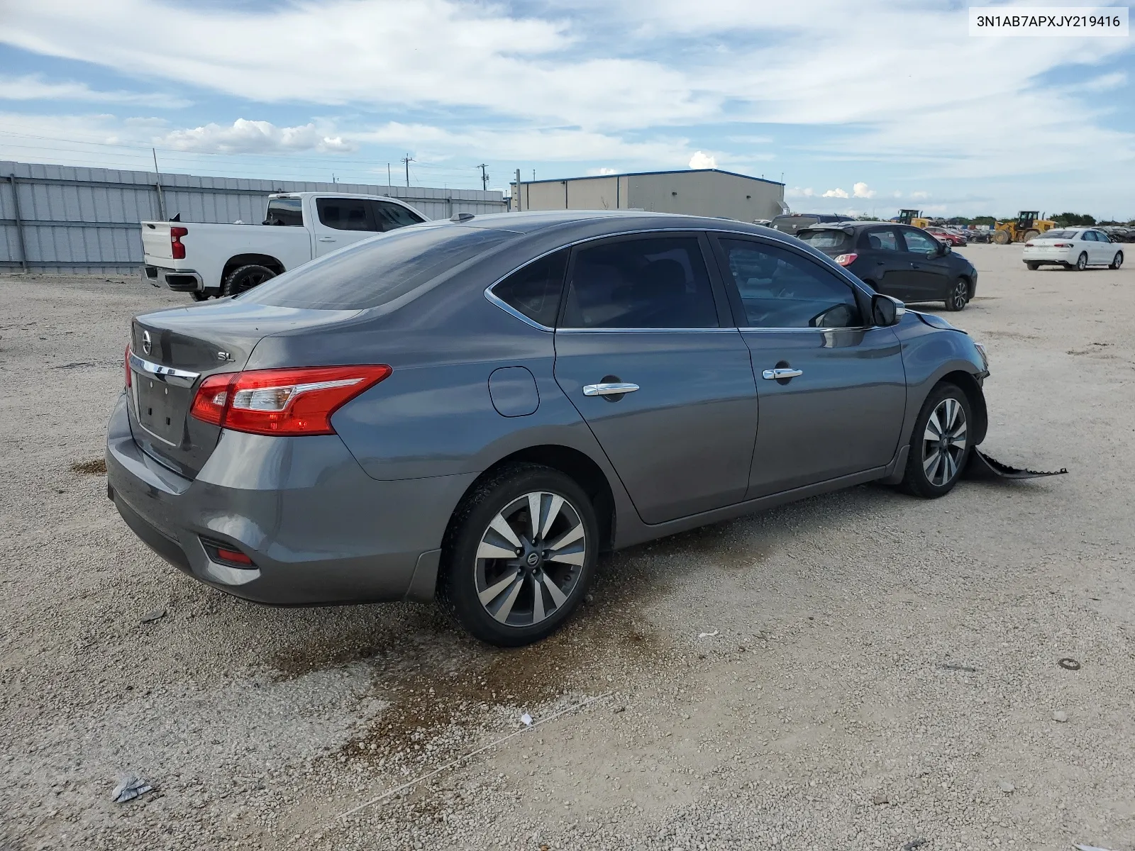 2018 Nissan Sentra S VIN: 3N1AB7APXJY219416 Lot: 63471724