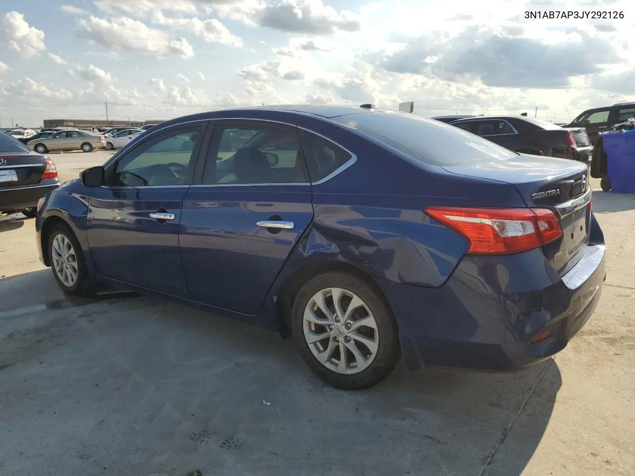 2018 Nissan Sentra S VIN: 3N1AB7AP3JY292126 Lot: 63722944