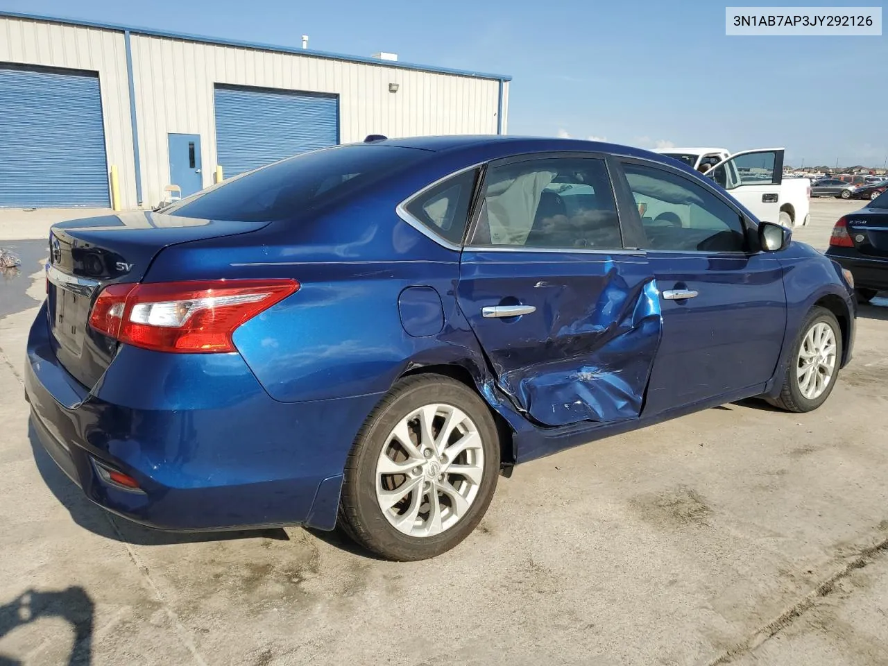 2018 Nissan Sentra S VIN: 3N1AB7AP3JY292126 Lot: 63722944