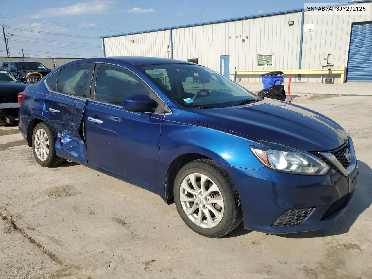 2018 Nissan Sentra S VIN: 3N1AB7AP3JY292126 Lot: 63722944