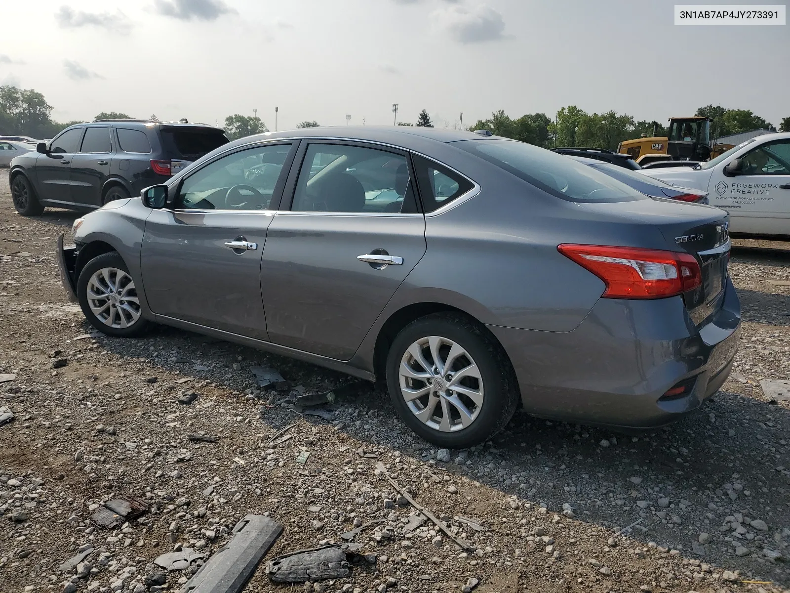 2018 Nissan Sentra S VIN: 3N1AB7AP4JY273391 Lot: 63785924